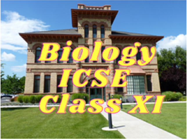 Biology (ICSE) - Class XI